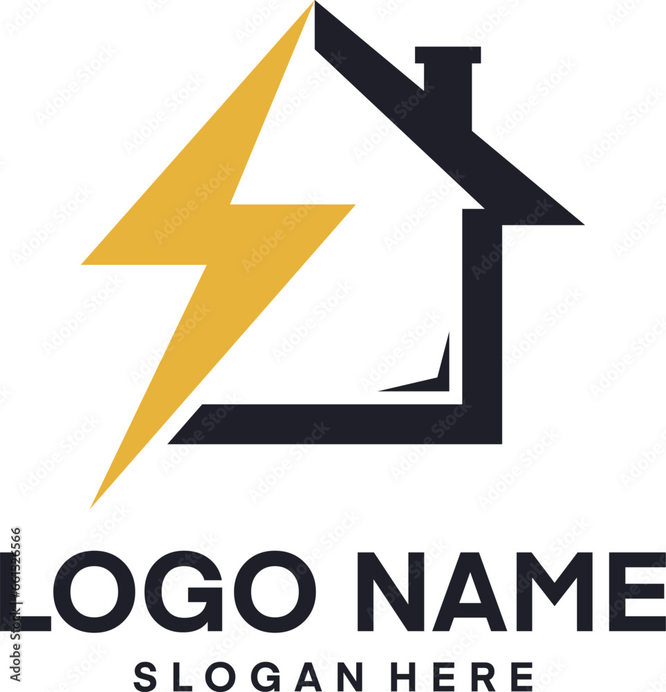 Home Bolt Logo Vector, Electric House Logo Icon Design Element, Design Illustration Home Bolt Logo Vector, Electric House Logo Icon Design Element, Design Illustration