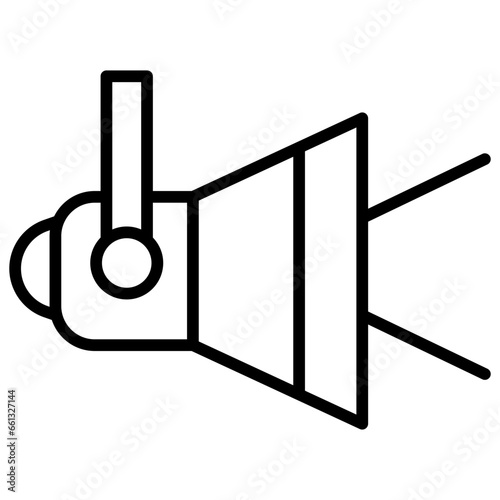 Outline Spotlight icon