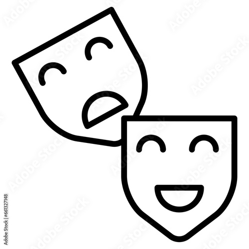 Outline Theatre icon