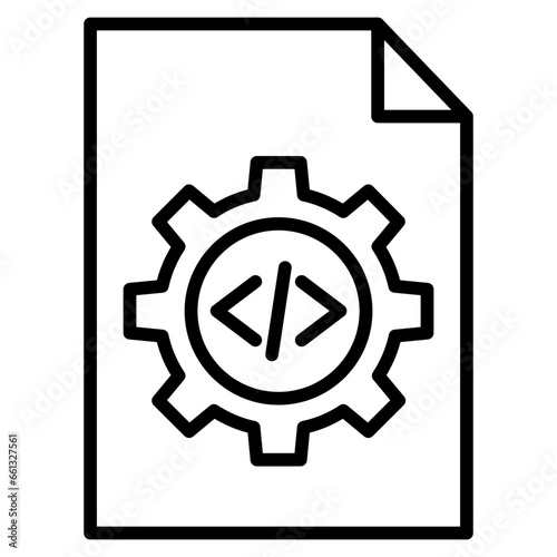 Outline Development Page icon