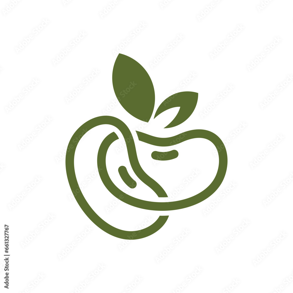 Soya bean design element vector icon with creative modern concept Soya bean design element vector icon with creative modern concept