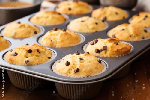 muffins baked in tin loaf pans