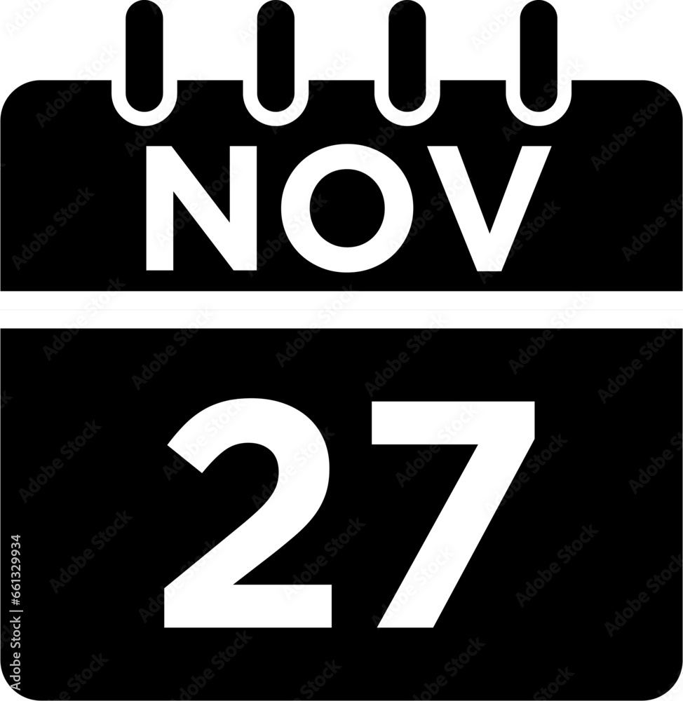 11- November - 27 Glyph black Icon pictogram symbol visual illustration 11- November - 27 Glyph black Icon pictogram symbol visual illustration