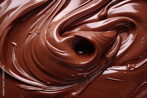 Decadent delight. Flowing cascade of dark chocolate. Gourmet temptation. Velvety melted in motion. Sweet surrender. Delicious swirls