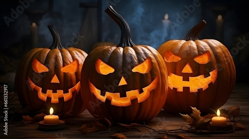 Glowing Halloween Laughter in the Dark