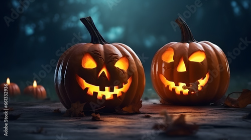 Glowing Halloween Laughter in the Dark