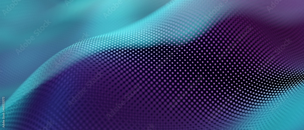 Abstract futuristic - technology with polygonal shapes on dark blue background. Design digital technology concept. 3d illustration.