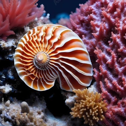 Coral reef, underwater world
