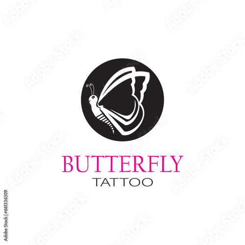 butterfly symbol company animal, tatto  and bussines