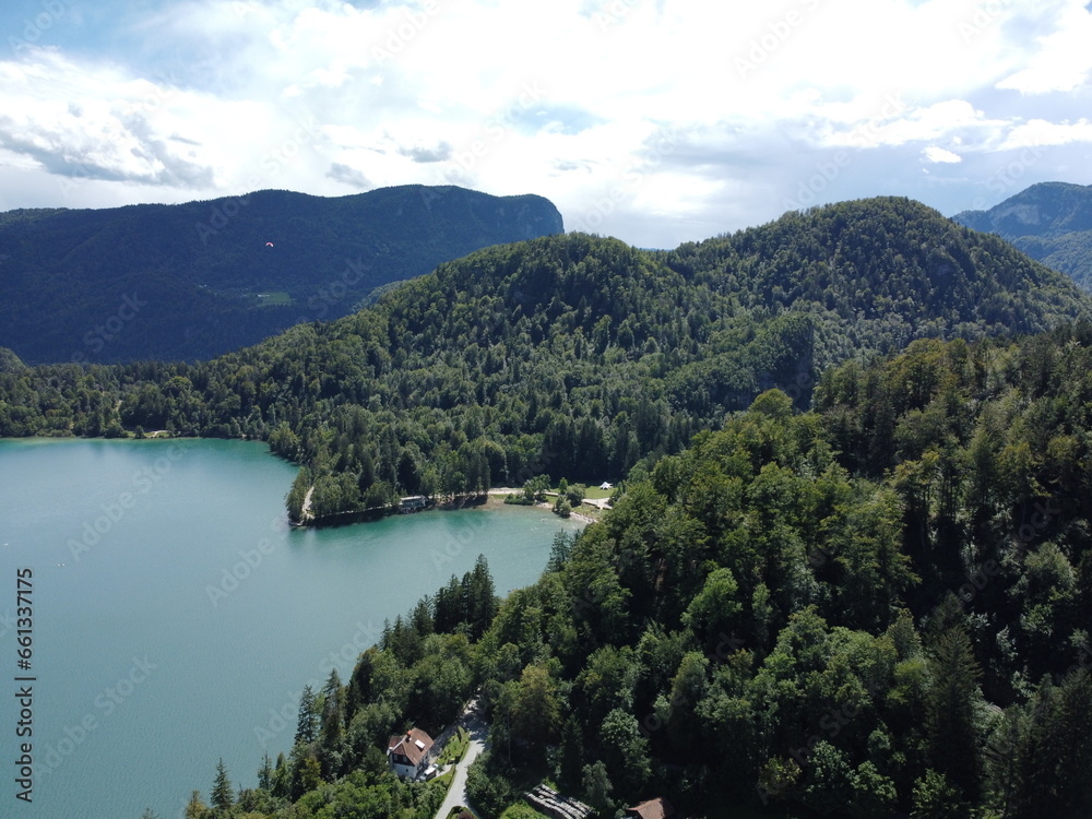 Bled, Slovenia - drone footage.