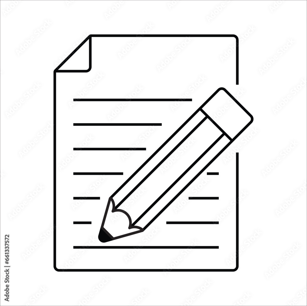 paper and pencil icon. edit file icon, sign up icon vector illustration vector formats. Eps 10
paper and pencil icon. edit file icon, sign up icon vector illustration vector formats. Eps 10