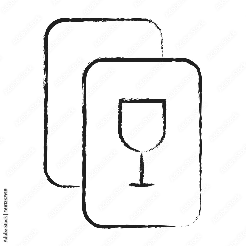 Hand drawn Party Invitation icon Hand drawn Party Invitation icon