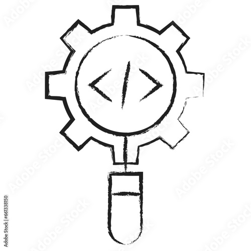Hand drawn Process icon