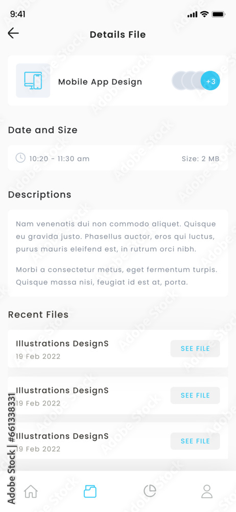 Cloud Storage and Files Management Drive Mobile App UI Kit Template Cloud Storage and Files Management Drive Mobile App UI Kit Template