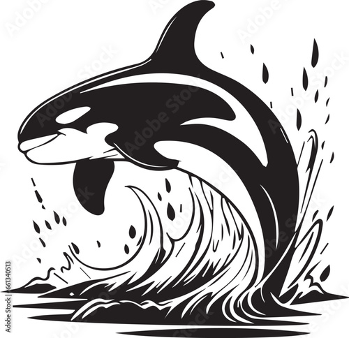 WHALE JUMPS OUT OF THE WATER