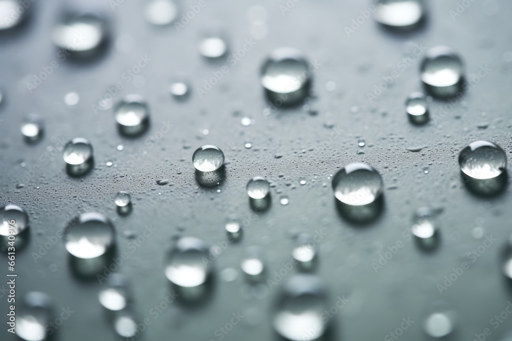 waterdrops on a surface cleaned with disinfectant solution waterdrops on a surface cleaned with disinfectant solution
