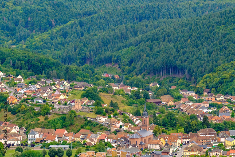 Village vu de haut