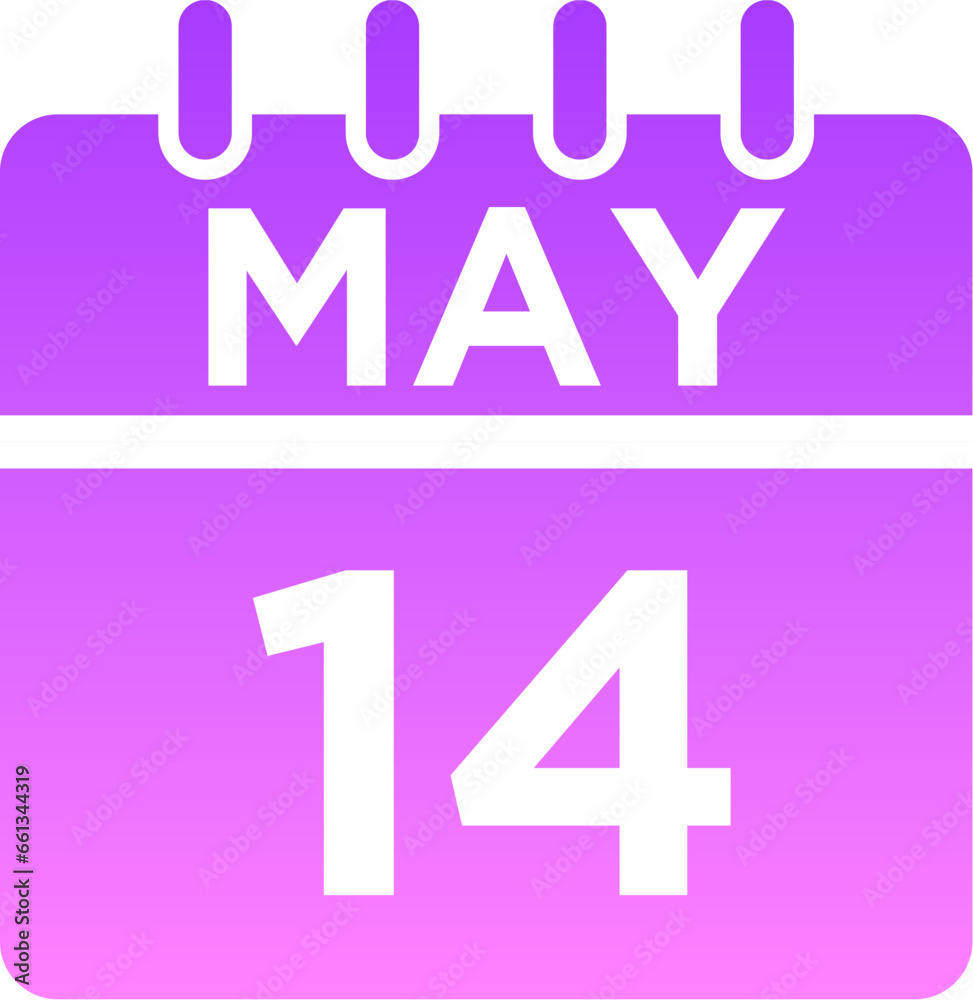 05-May - 14 Glyph Gradient Icon pictogram symbol visual illustration