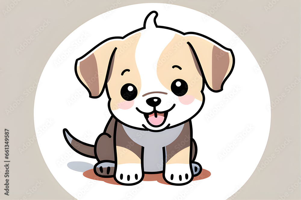 Cute dog illustration.
Generative AI Cute dog illustration.
Generative AI