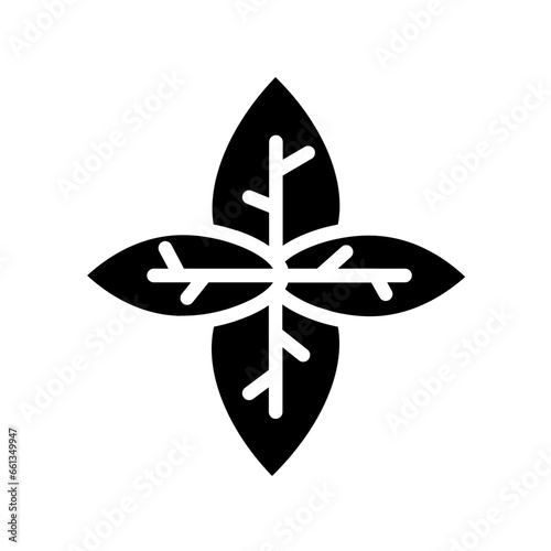 Bay Leaves Spice Icon