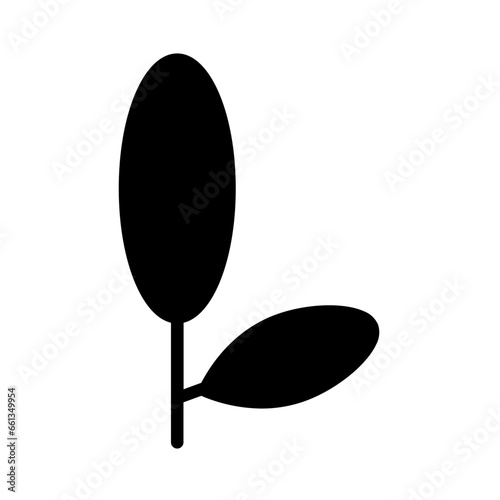 Bay Leaves Spice Icon