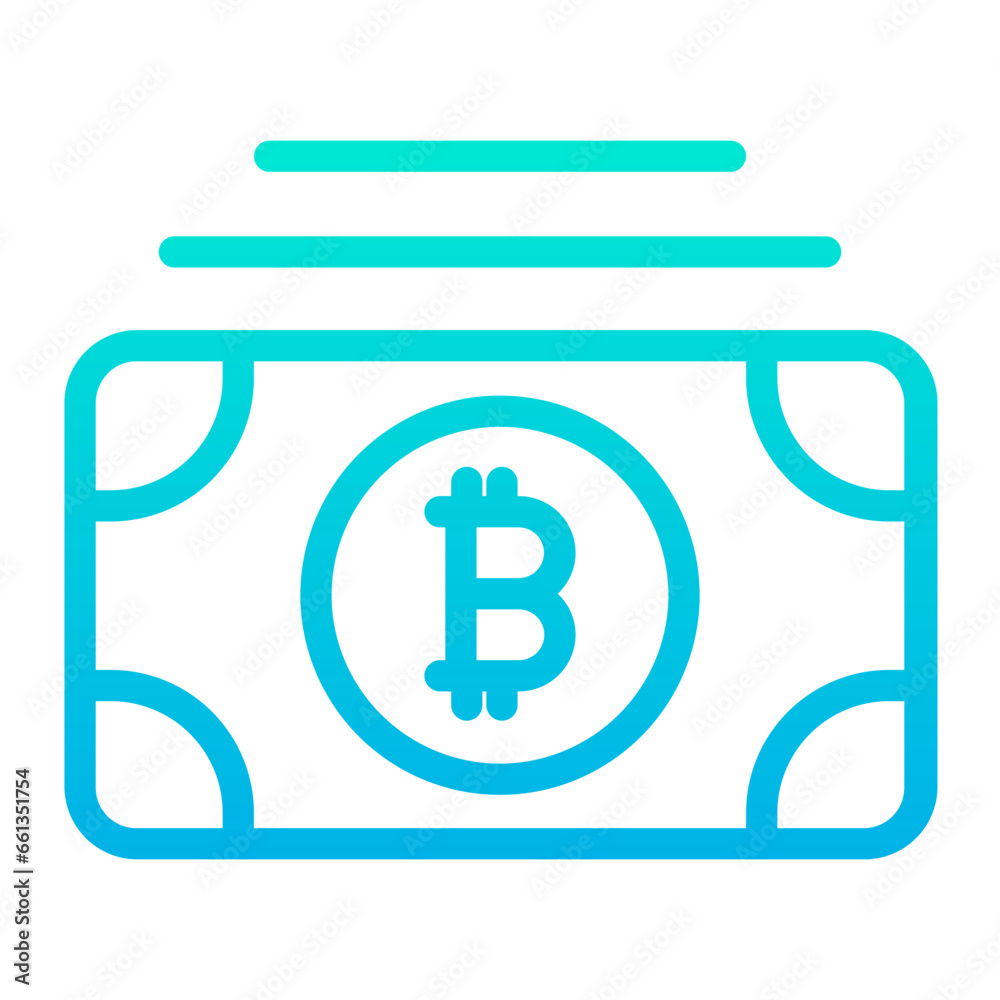 Outline Gradient Notes icon Outline Gradient Notes icon