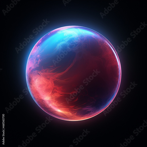 Planet space colorful Earth Mars Venus abstract colors wallpaper background landscape world