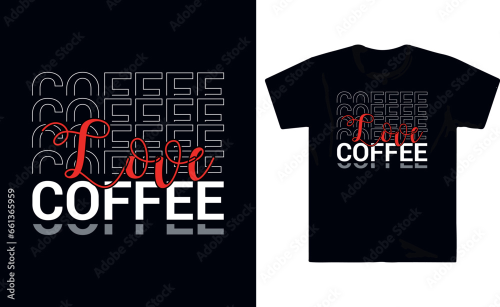 Fototapeta premium Unisex typography t shirt design