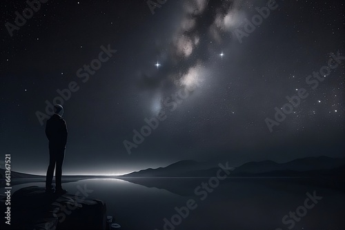  Edgar Cayce in Cosmic Universe Exploration   Stunning 8K Photorealistic Image 