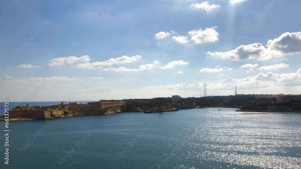 Grand Harbour. Fort Ricasoli. Valletta, Malta. Grand Harbour. Fort Ricasoli. Valletta, Malta.