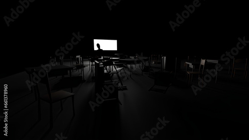 Tableau sur toile Classroom