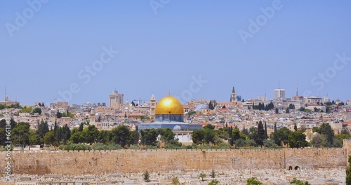 Aussicht auf Jerusalem (Felsendom) 