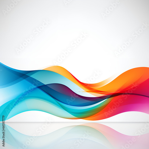 abstract background wave, vector, design, illustration, color, line, curve, banner, wallpaper, backdrop, rainbow, art, 
