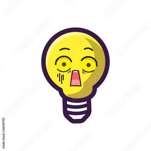 light bulb with idea