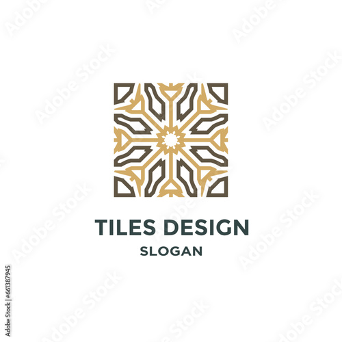 Abstract ornament template illustration vector design