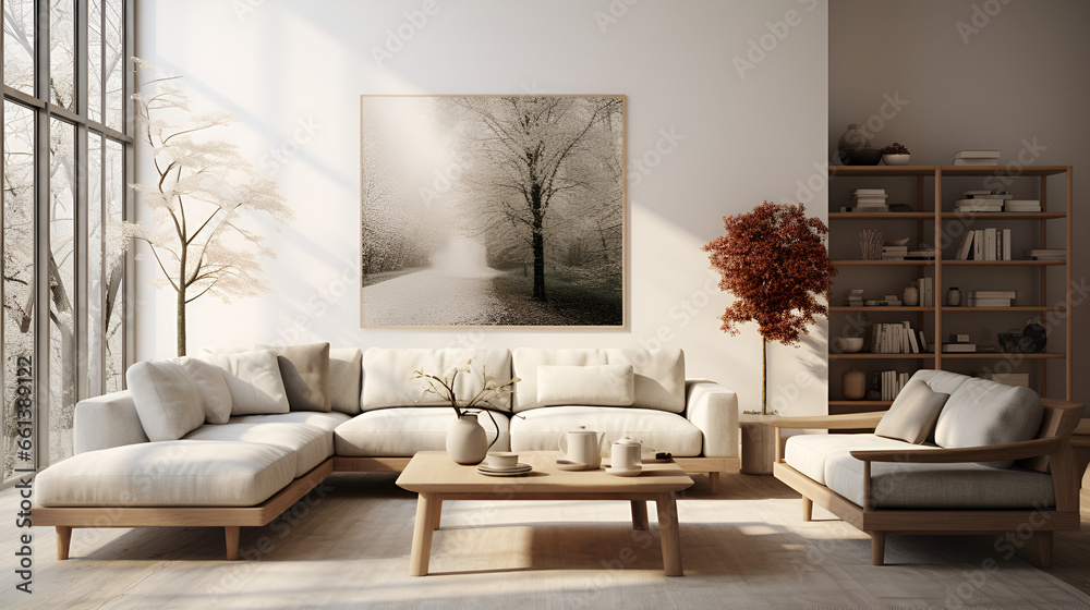 living room with minimalistic furniture and cleant lined furniture living room with minimalistic furniture and cleant lined furniture