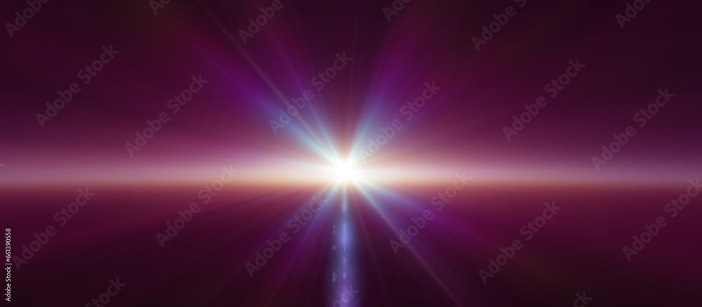 sunrise from space aurora, 3d rendering sunrise from space aurora, 3d rendering