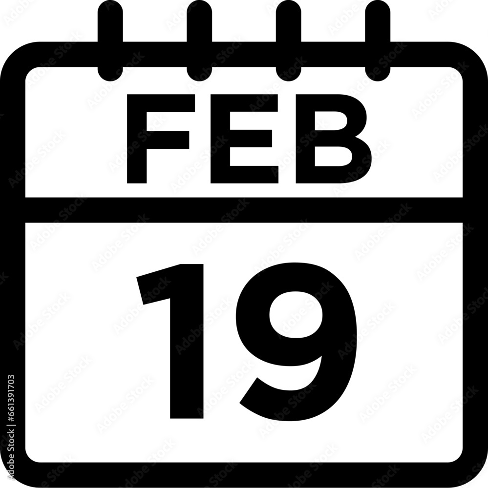 02-February - 19 Line Black Icon pictogram symbol visual illustration 02-February - 19 Line Black Icon pictogram symbol visual illustration