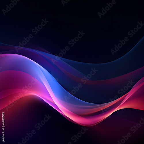 abstract background with waves light, wave, wallpaper, design, blue, illustration, curve, motion, backdrop, energy, lines, purple, 
