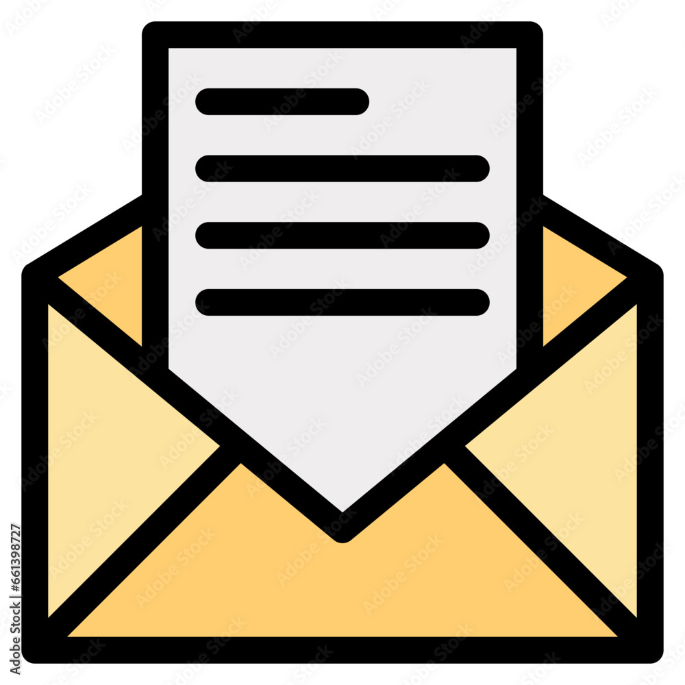 Vector Icon Open Email, Message, Mail, Envelope, Email Vector Icon Open Email, Message, Mail, Envelope, Email