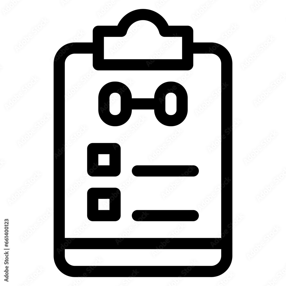 Vector Icon Workout, Sports, Routine, Clipboard, Exercise Vector Icon Workout, Sports, Routine, Clipboard, Exercise