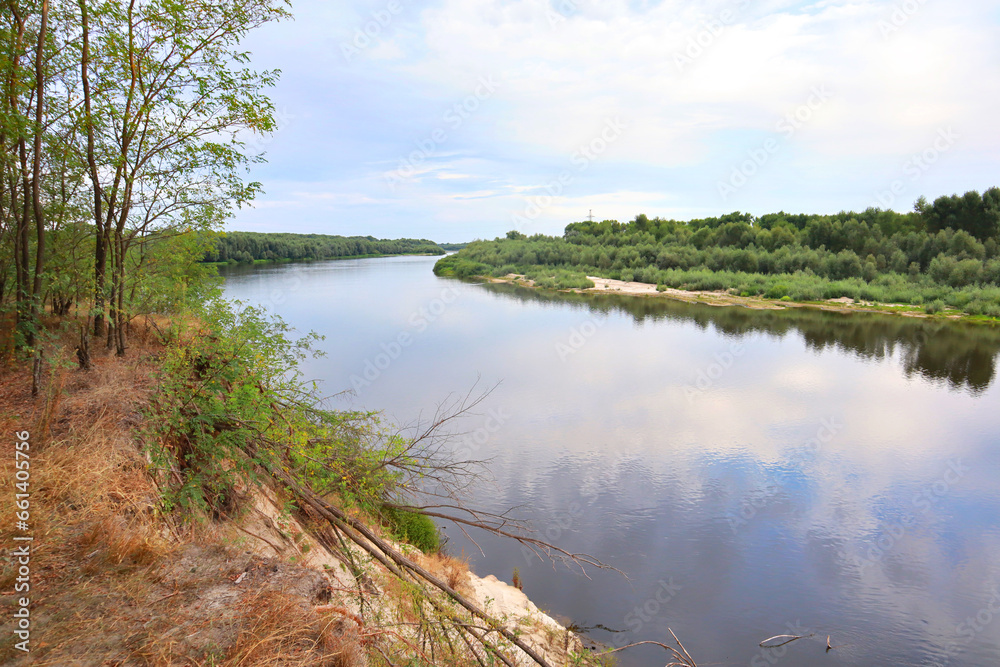  Landscape with Desna River in Chernihiv Oblast, Ukraine