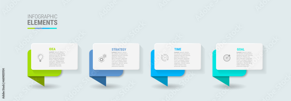 Business infographic template design icons 4 options or steps
Business infographic template design icons 4 options or steps