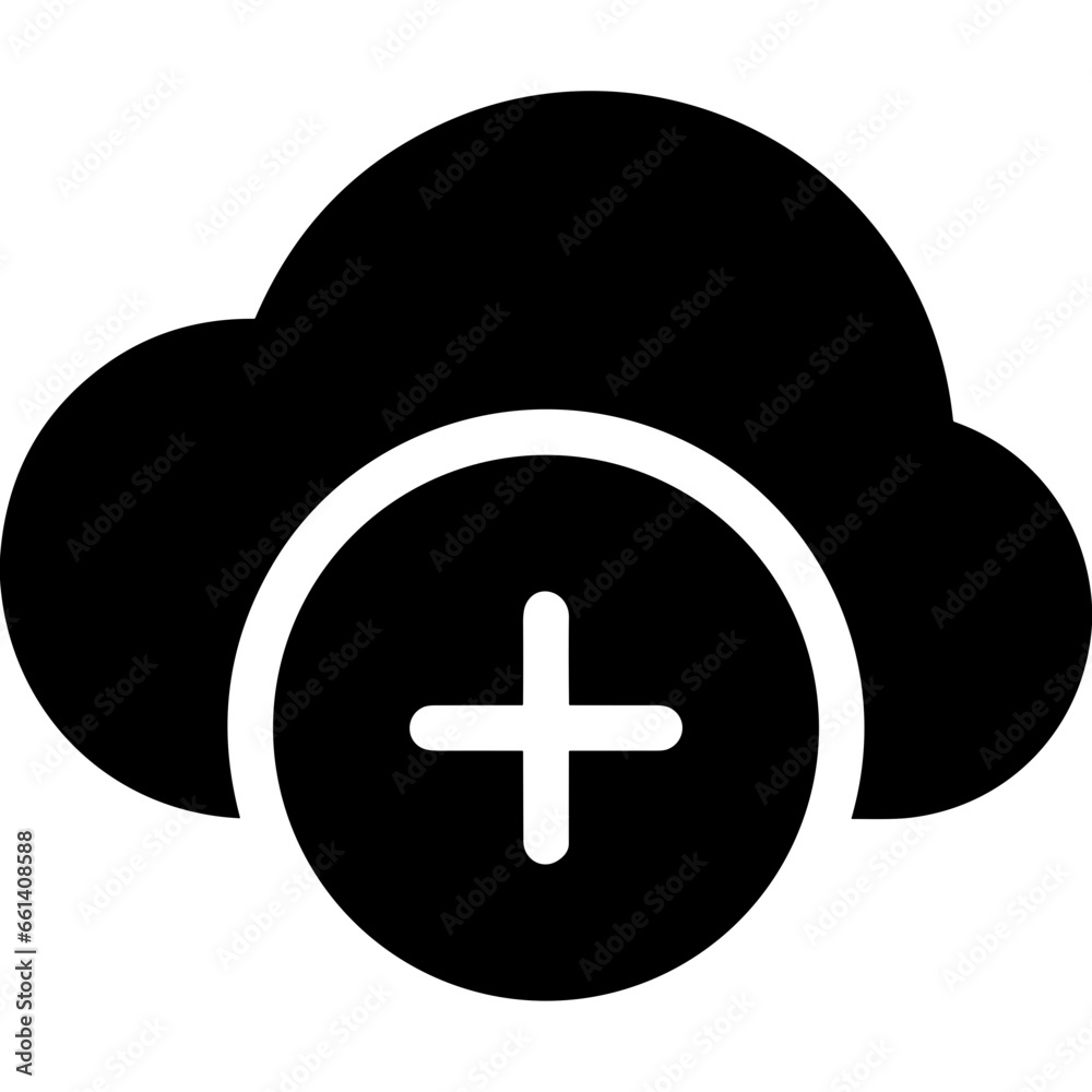 Cloud storage icon symbol vector image. Illustration of the database server hosting cloud system digital design image Cloud storage icon symbol vector image. Illustration of the database server hosting cloud system digital design image