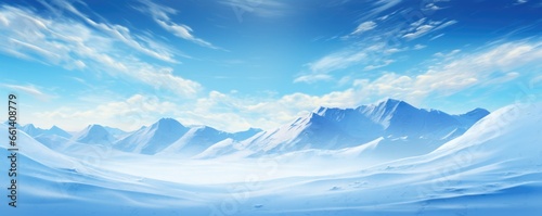Wallpaper Mural blue mountain landscape high over the clouds wallpaper Torontodigital.ca