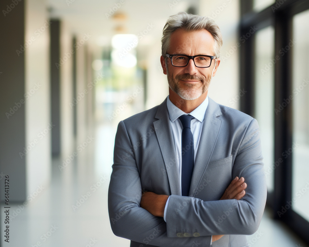 Portrait of a Smiling Businessman Portrait of a Smiling Businessman