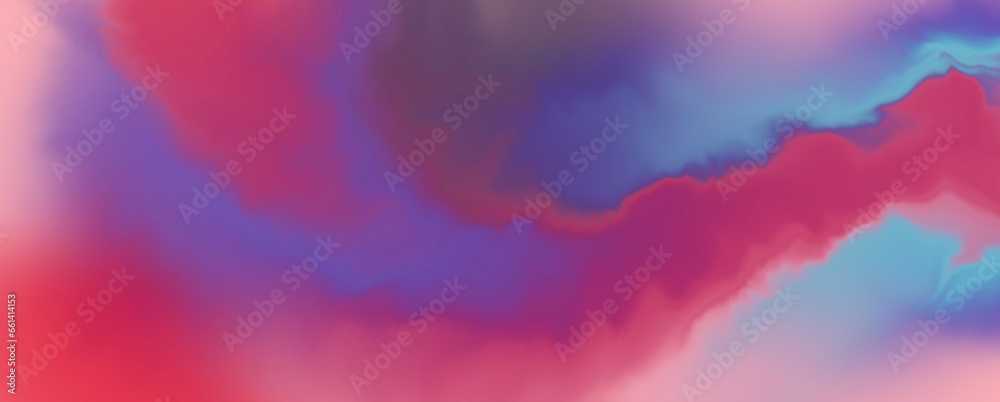 Abstract Colorful Background with Multicolor Fluid Blend Paint Art with Texture with Gradient.