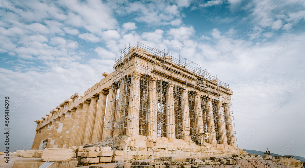 Obraz premium Parthenon Acropolis of Athens Greece