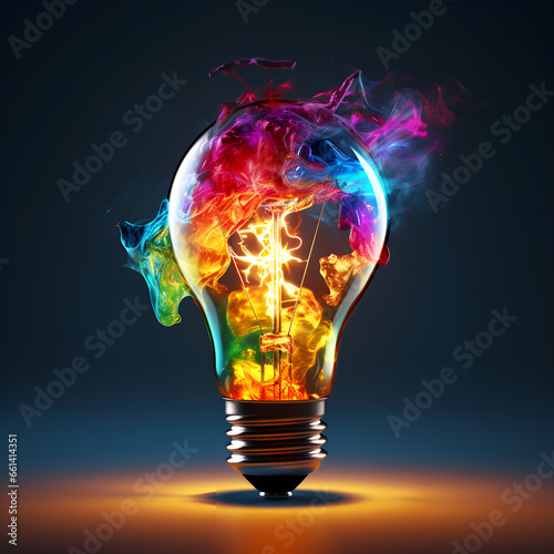light bulb in fire bulb, light, lamp, energy, lightbulb, electricity, idea, power, electric, glass, bright, object, 