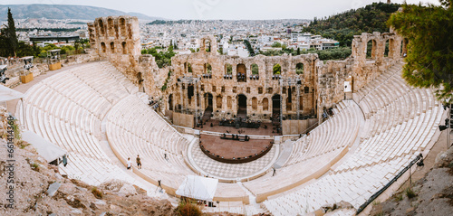 Odeon of Herodes Atticus Acropolis of Athens Greece